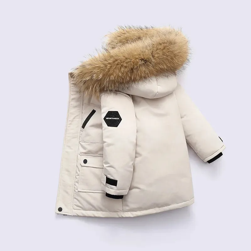 Warm Winter Down Jacket Set