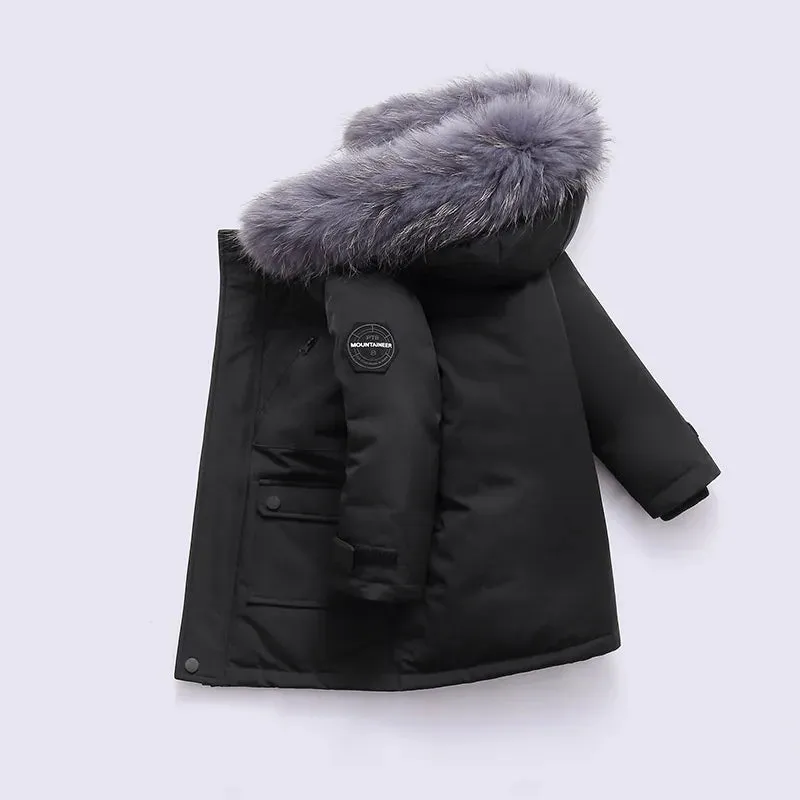 Warm Winter Down Jacket Set