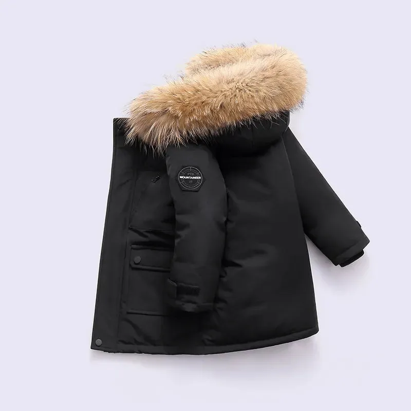 Warm Winter Down Jacket Set