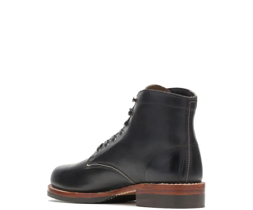 【Wolverine 1000 Mile】新版大底 黑色／Plain-Toe Classic Boot