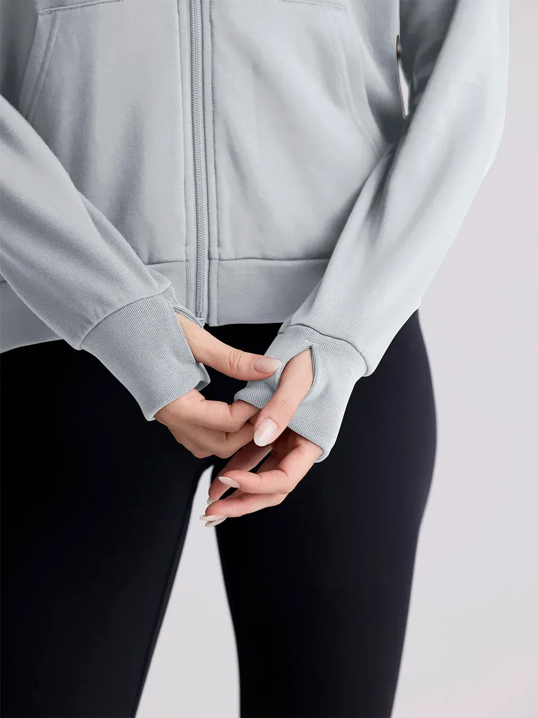 Women's Bamboo Lightweight Fleece Zip Hoodie