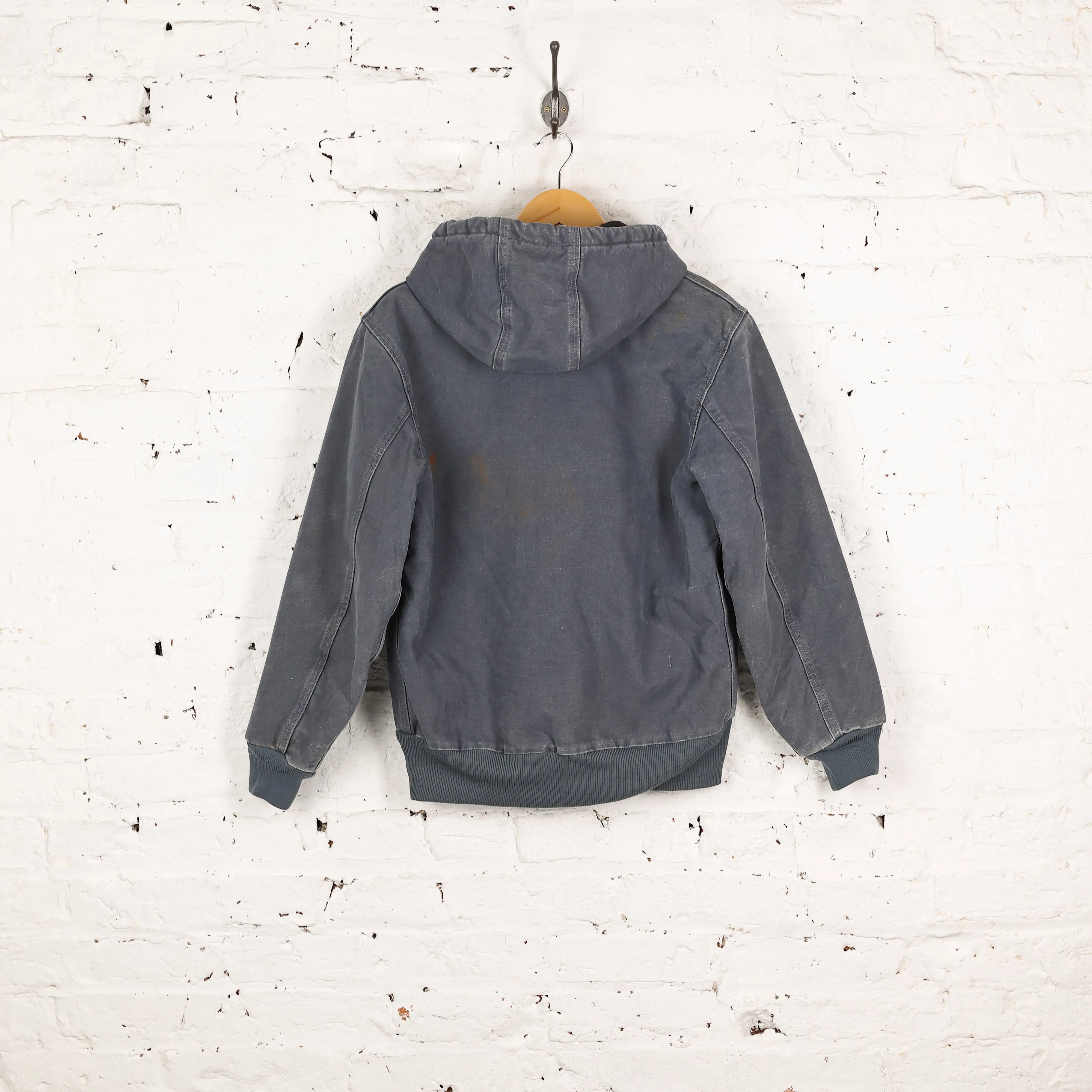 Women's Carhartt Hooded Work Jacket - Blue - Women's S