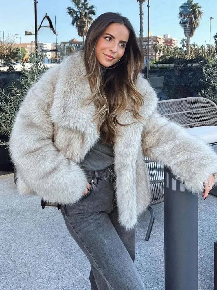 Women's Sequin Woven Stand Collar Long Sleeve Loose Jacket