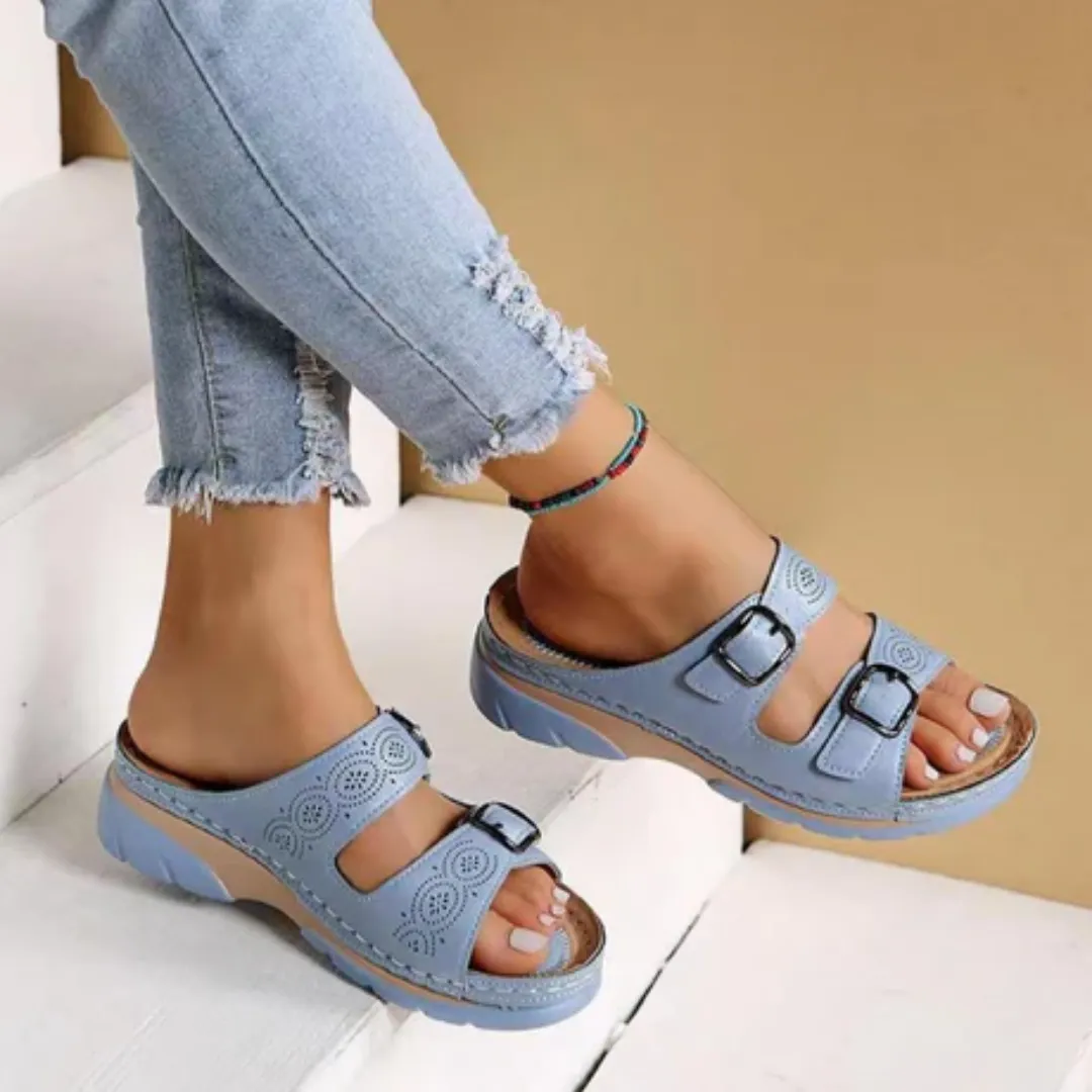 Women's Summer Slip On Sandals | Platform