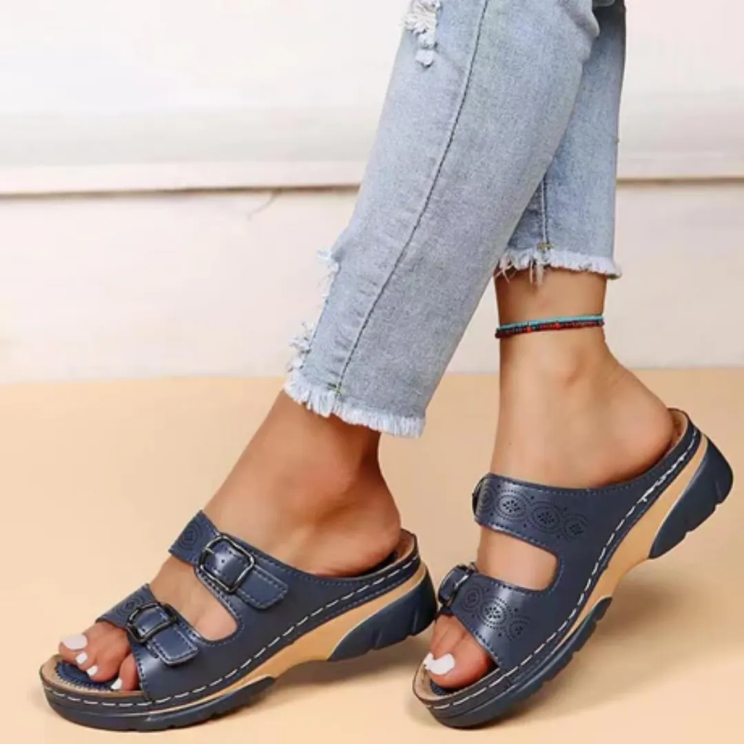 Women's Summer Slip On Sandals | Platform