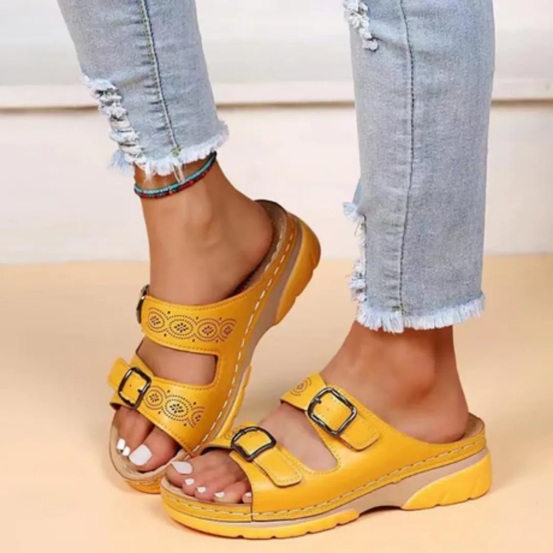 Women's Summer Slip On Sandals | Platform