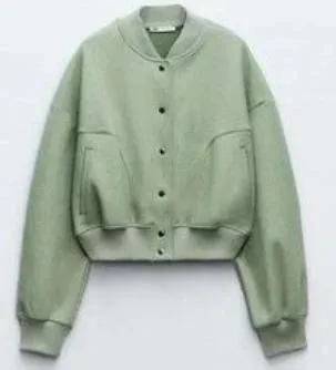 Women's Ushna quilted soft bomber jacket