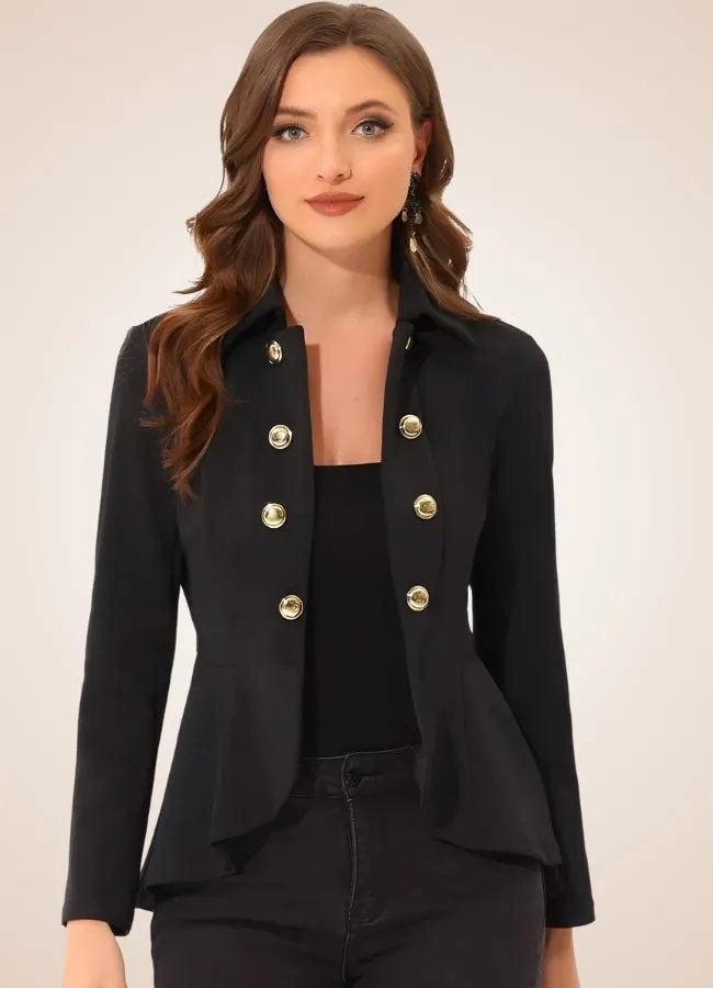 Women's White Steampunk Jacket
