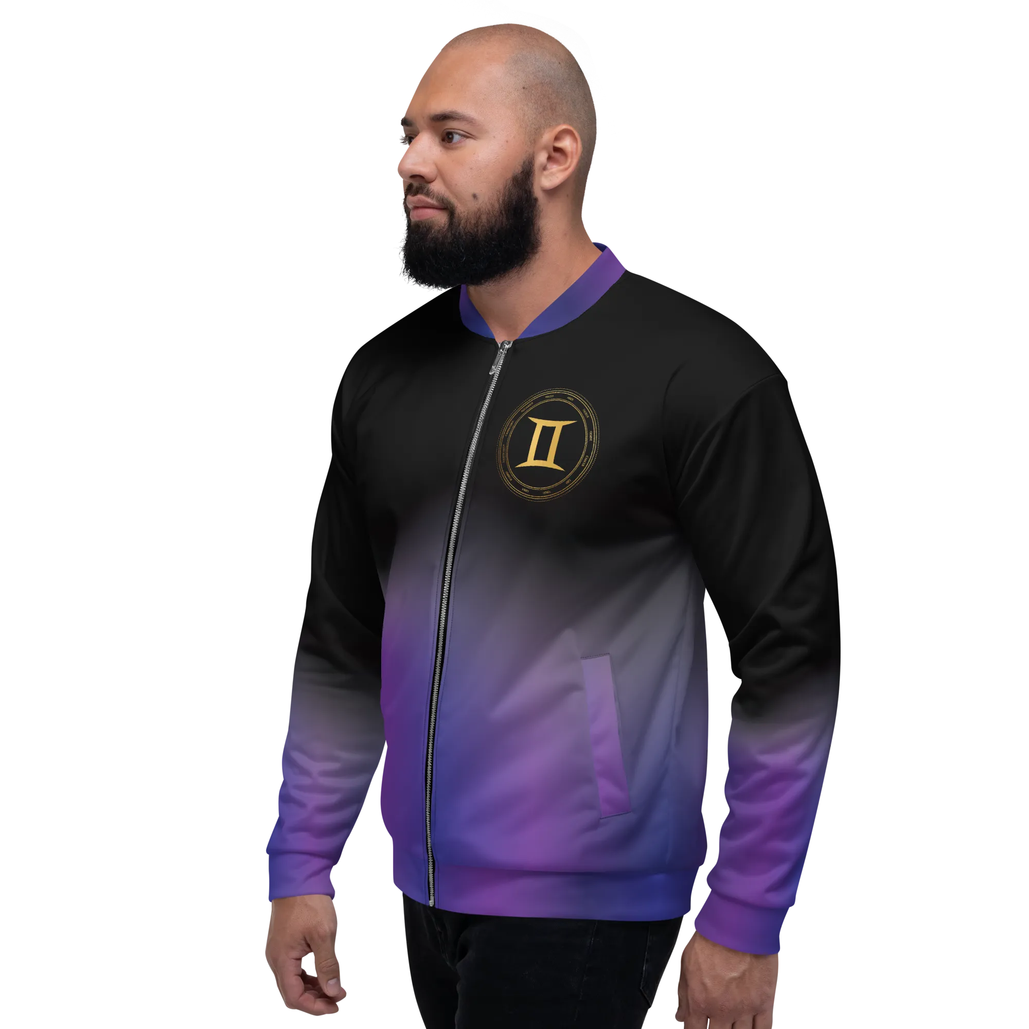Zodiac Bomber Jacket - Midnight
